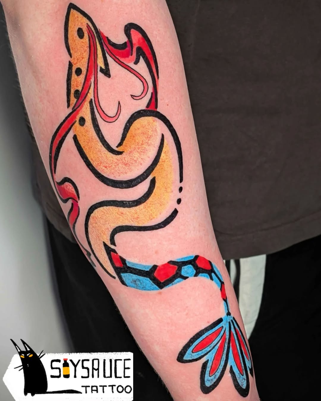 Tattoo by @soysaucetattoo β new_school