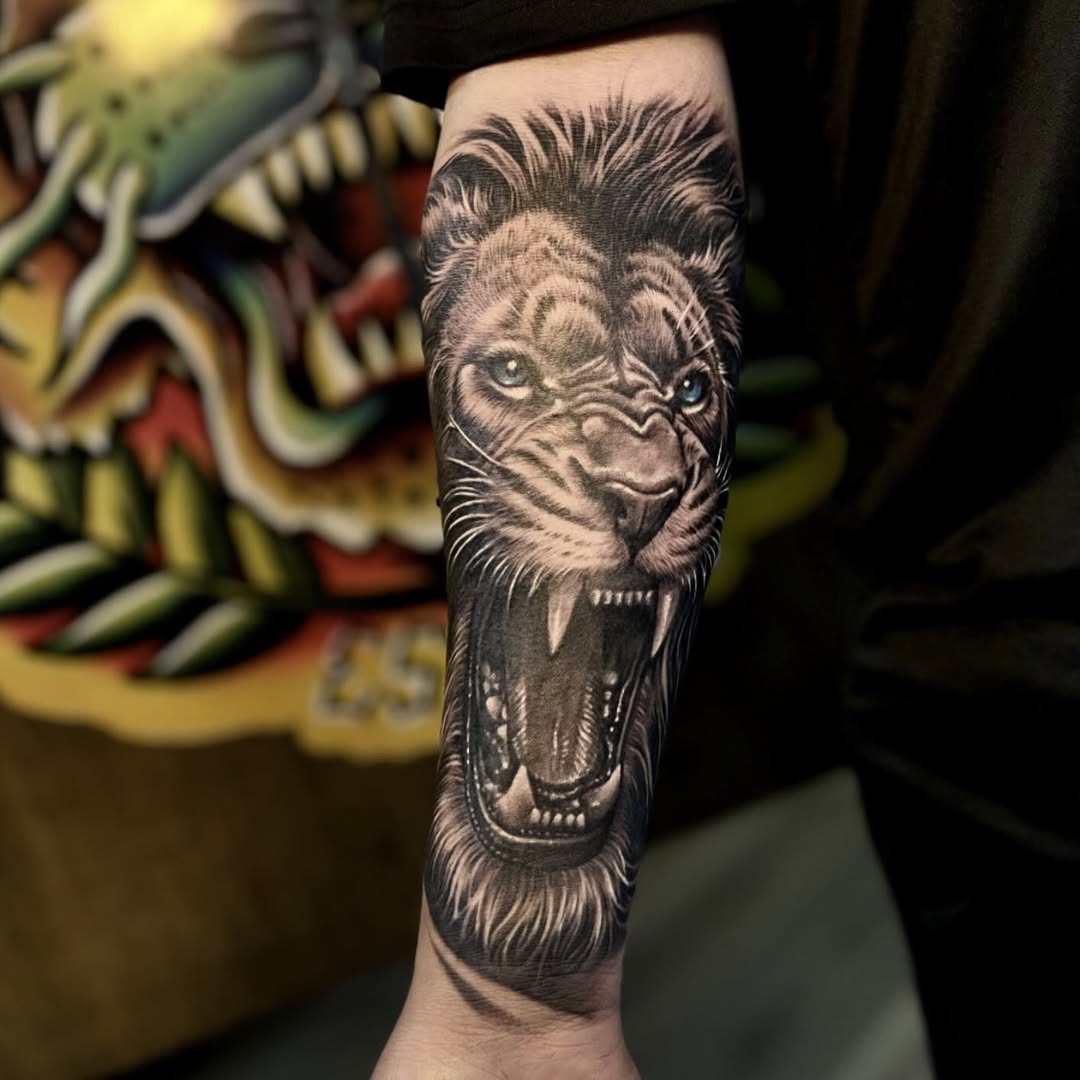 Tattoo by @official_willoink โ realism, black_and_grey