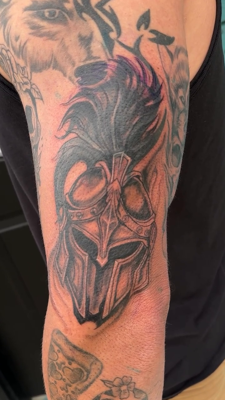 Tattoo by @mikala_tattoos — black_and_grey, illustrative