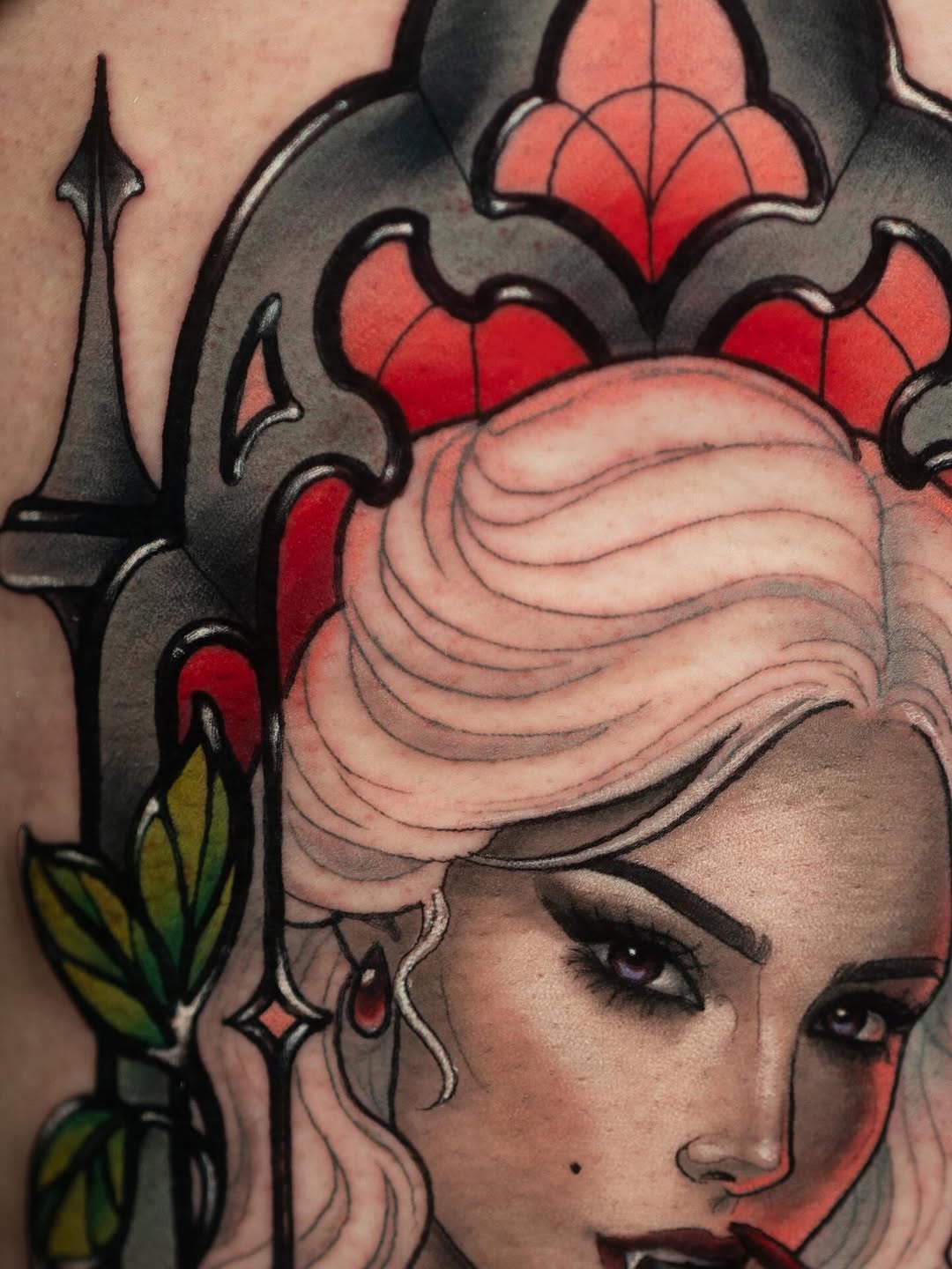 Tattoo by @nikienouveau — neo_traditional, realism