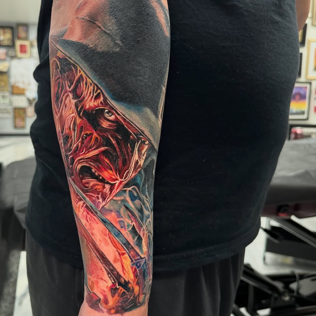 Tattoo by @nestormurrayart โ realism, dark_realism