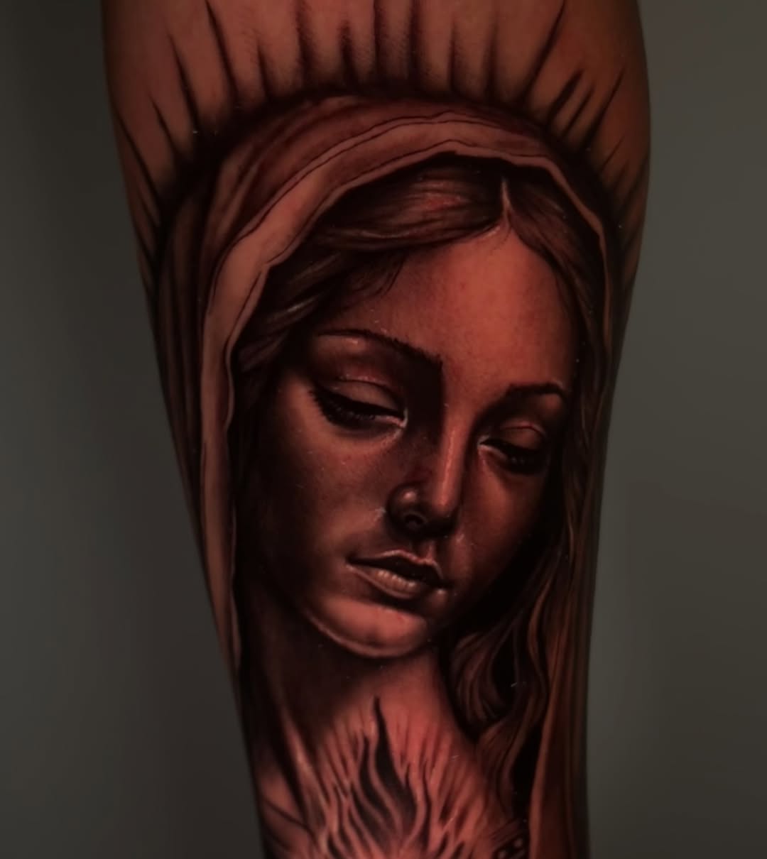 Tattoo by @lalyinkz — realism, black_and_grey