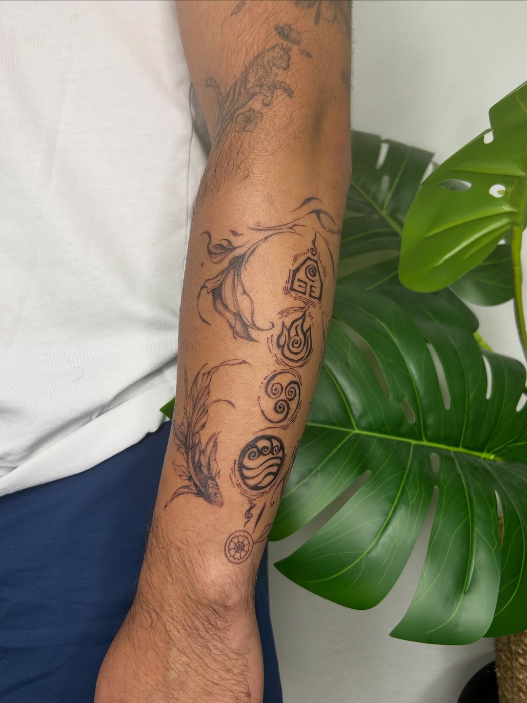 Tattoo by @xsinner___ — illustrative, black_and_grey