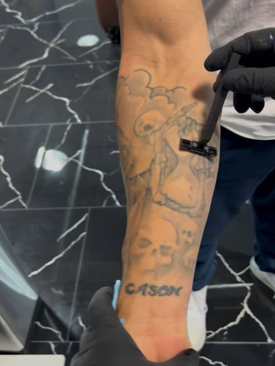 Tattoo by @sosaink_tattoo โ black_and_grey, illustrative