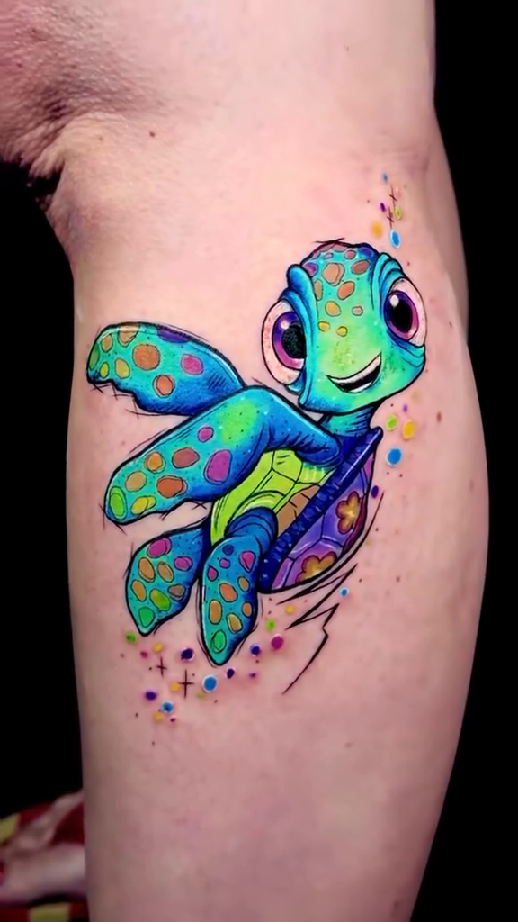 Tattoo by @inked_by_storm_sdt — new_school, watercolor