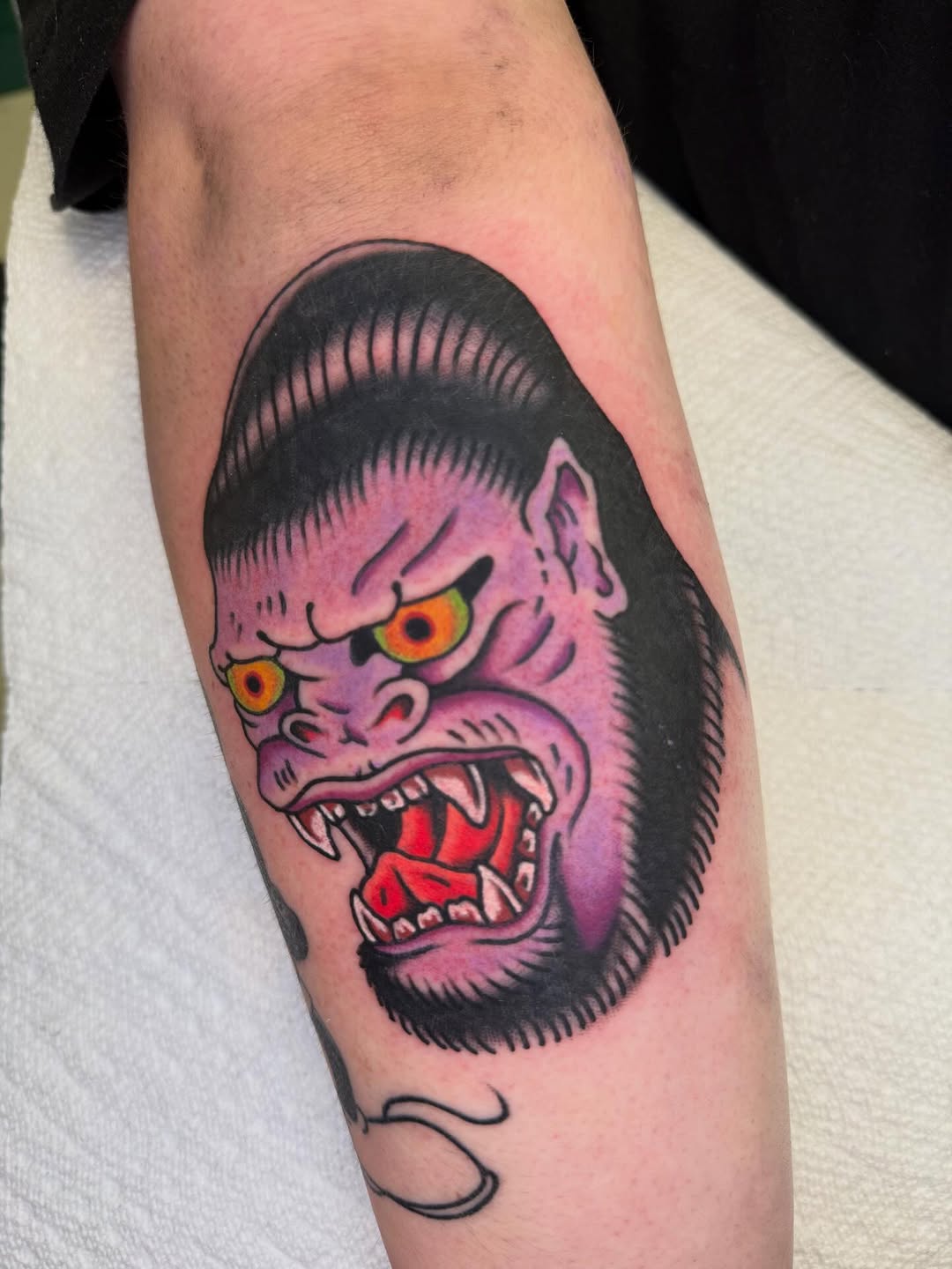 Tattoo by @babyjesus_tattoos — american_traditional, illustrative