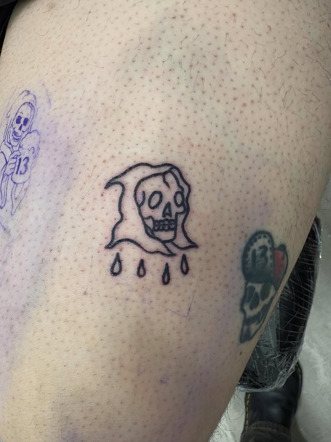 Tattoo by @yellietattoo — minimalist