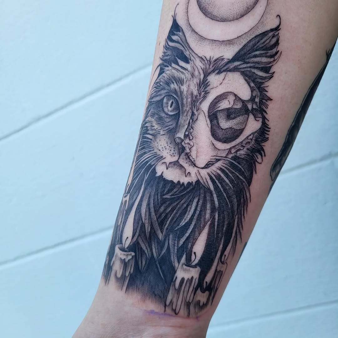 Tattoo by @jennas_inks — dark_realism