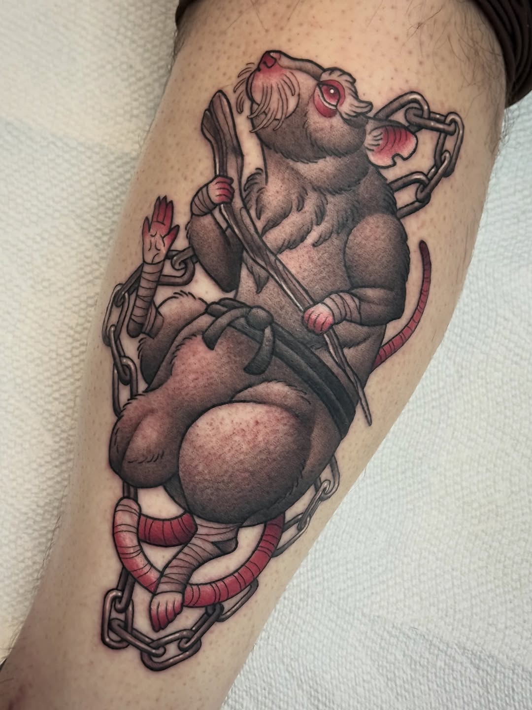 Tattoo by @amyjeantattoos — neo_traditional, realism