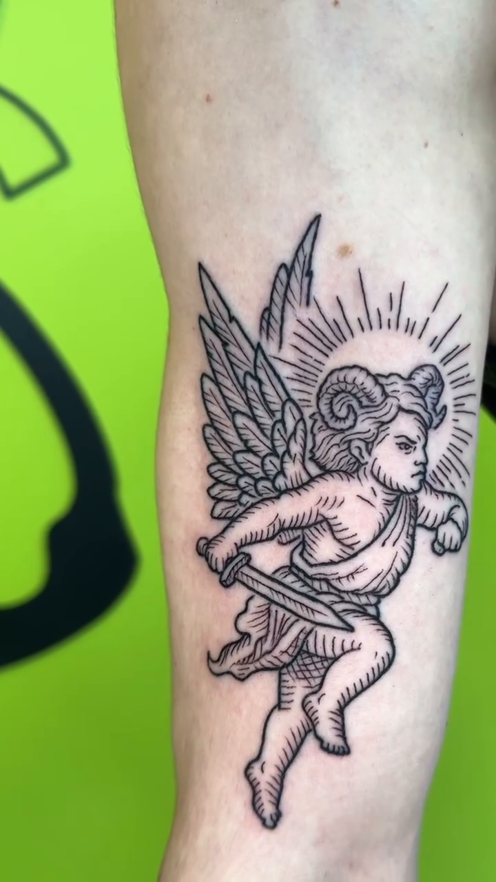 Tattoo by @stevesype — black_and_grey, realism