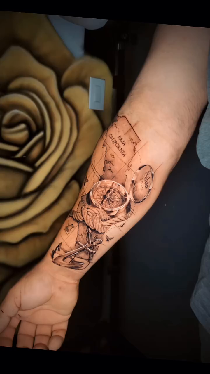 Tattoo by @pod_tattoos — realism, black_and_grey
