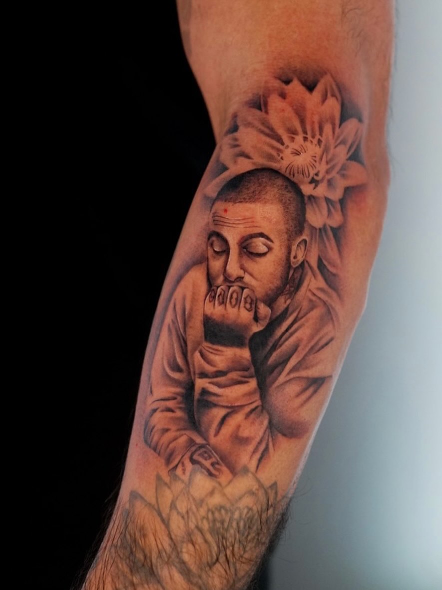 Tattoo by @namboink — realism, black_and_grey