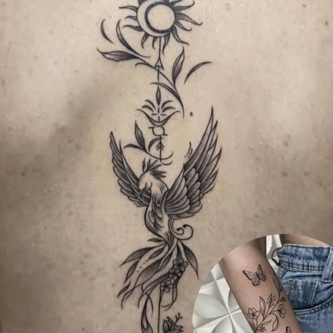 Tattoo by @xander.tatts β illustrative, fine_line