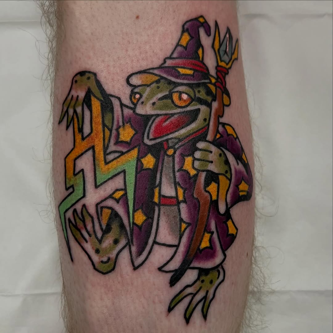 Tattoo by @kyleolson — american_traditional, illustrative