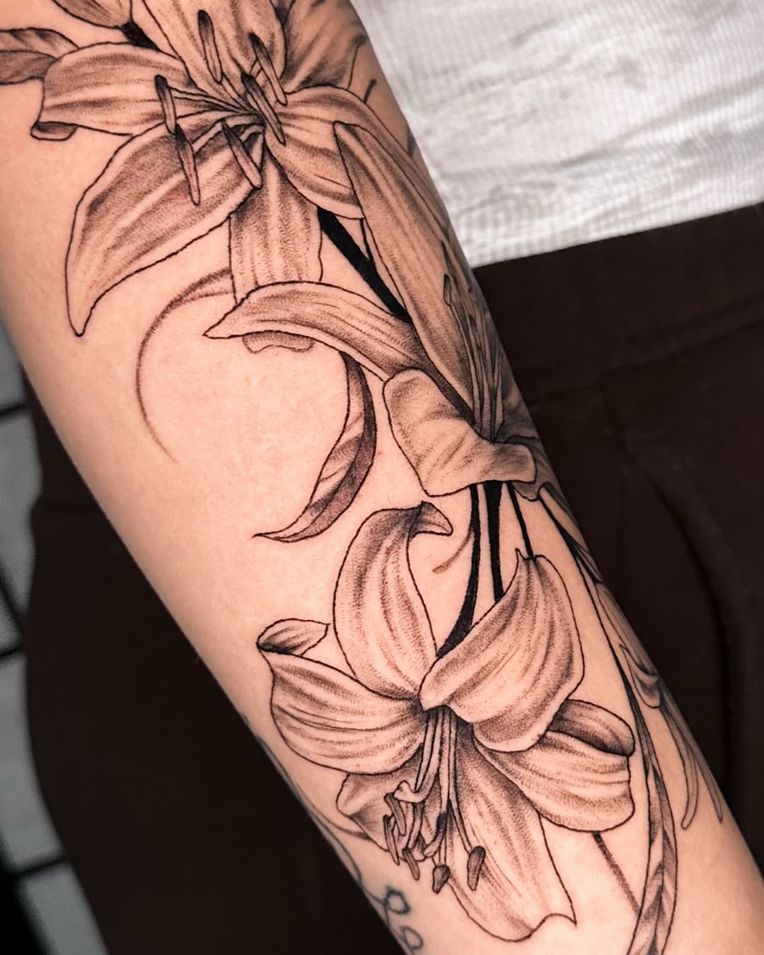 Tattoo by @2lulahtattoo — black_and_grey, realism