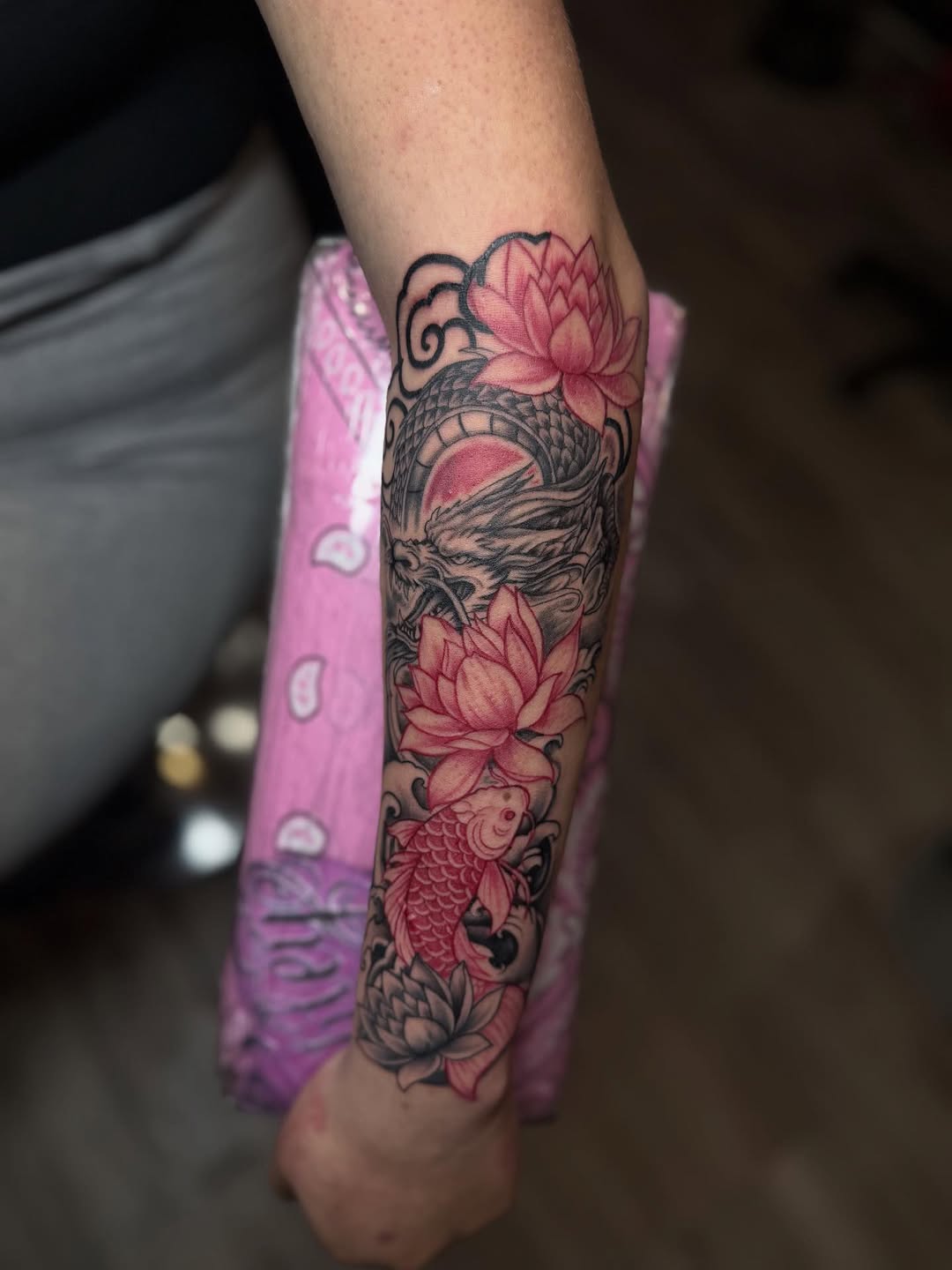 Tattoo by @young.inks — japanese_irezumi, black_and_grey