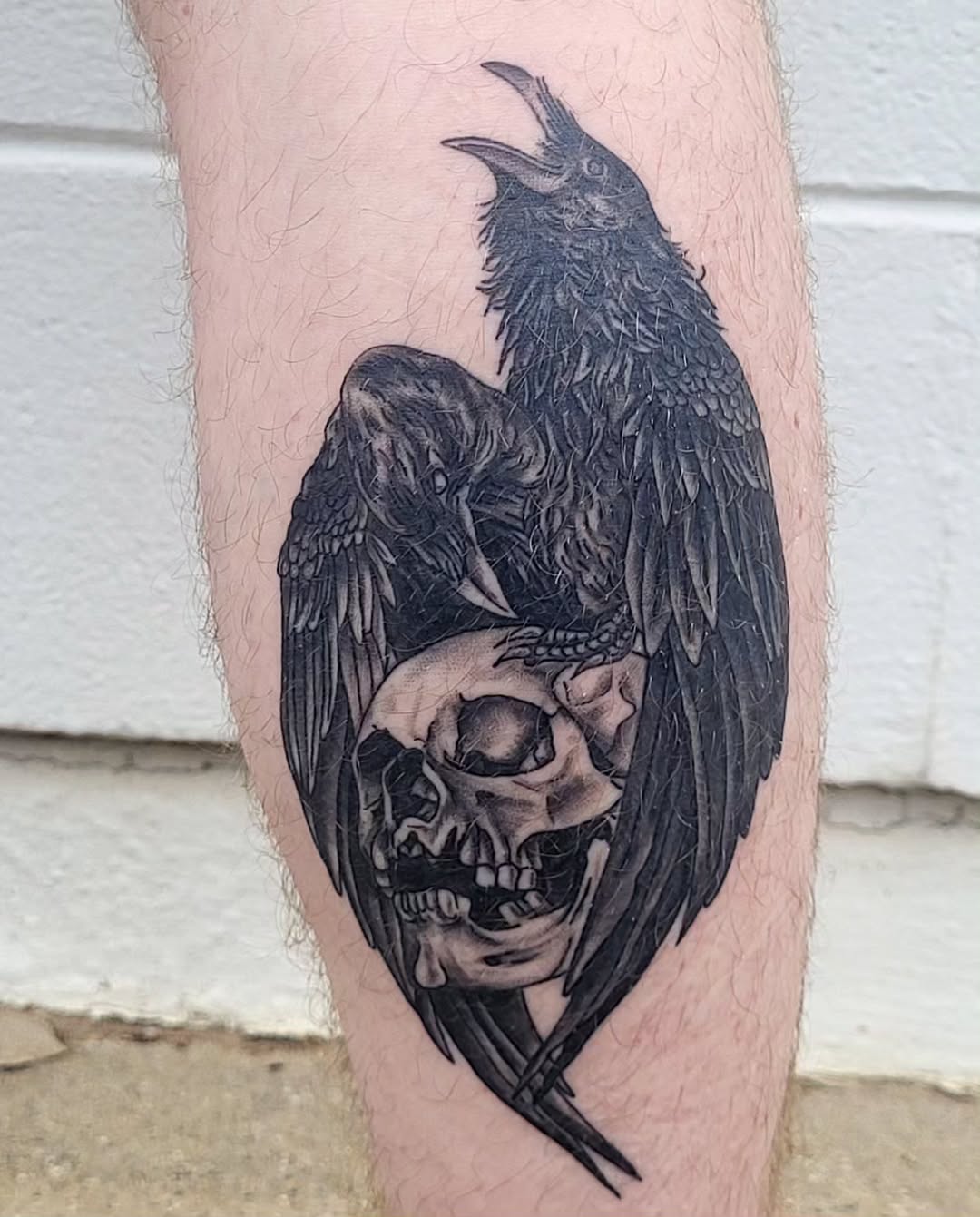 Tattoo by @jennas_inks — black_and_grey, realism