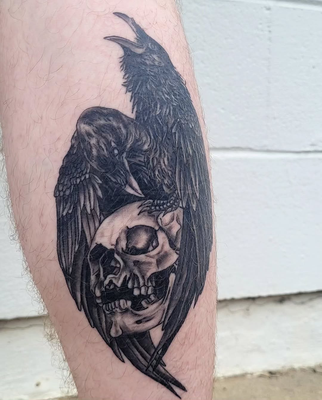 Tattoo by @jennas_inks — black_and_grey, realism