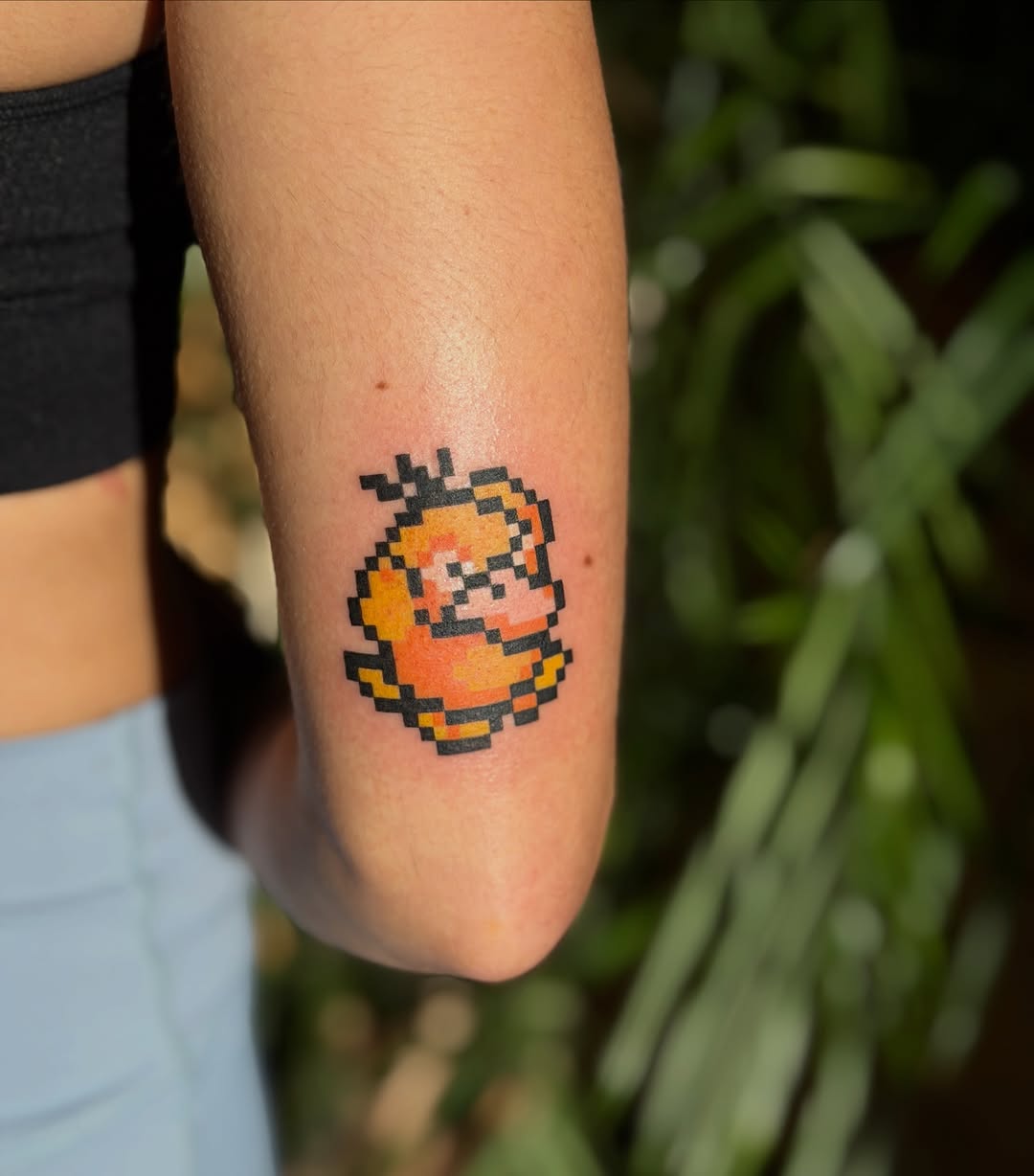 Tattoo by @sadpetaltattoo — new_school, anime