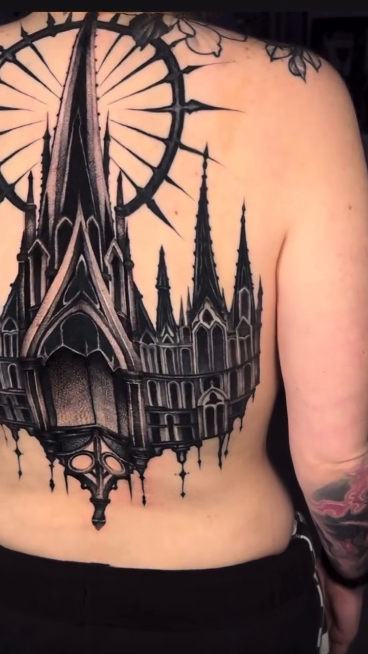 Tattoo by @borisbianchi — blackwork, illustrative