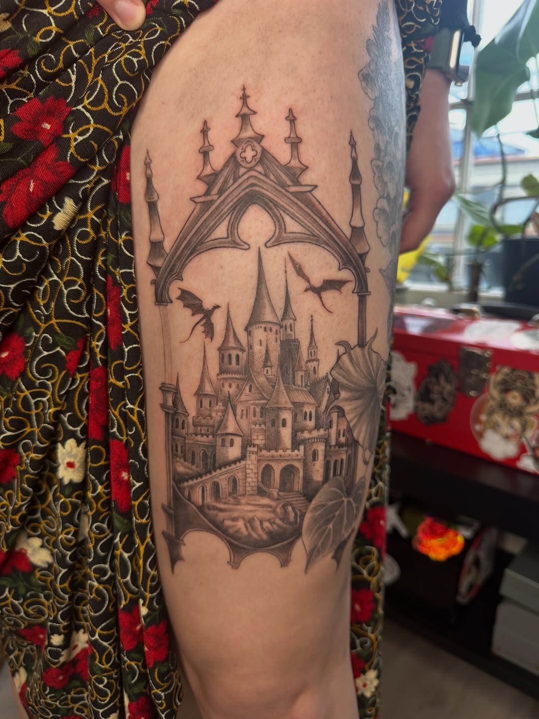 Tattoo by @obsidian_rabbit — realism, black_and_grey