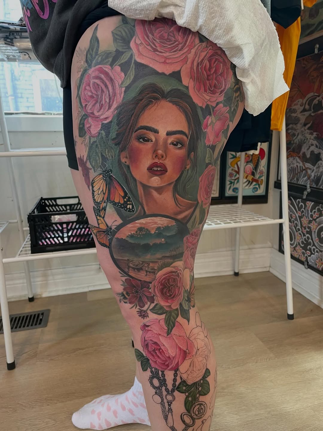 Tattoo by @tattoosbyhayven — realism, fine_line