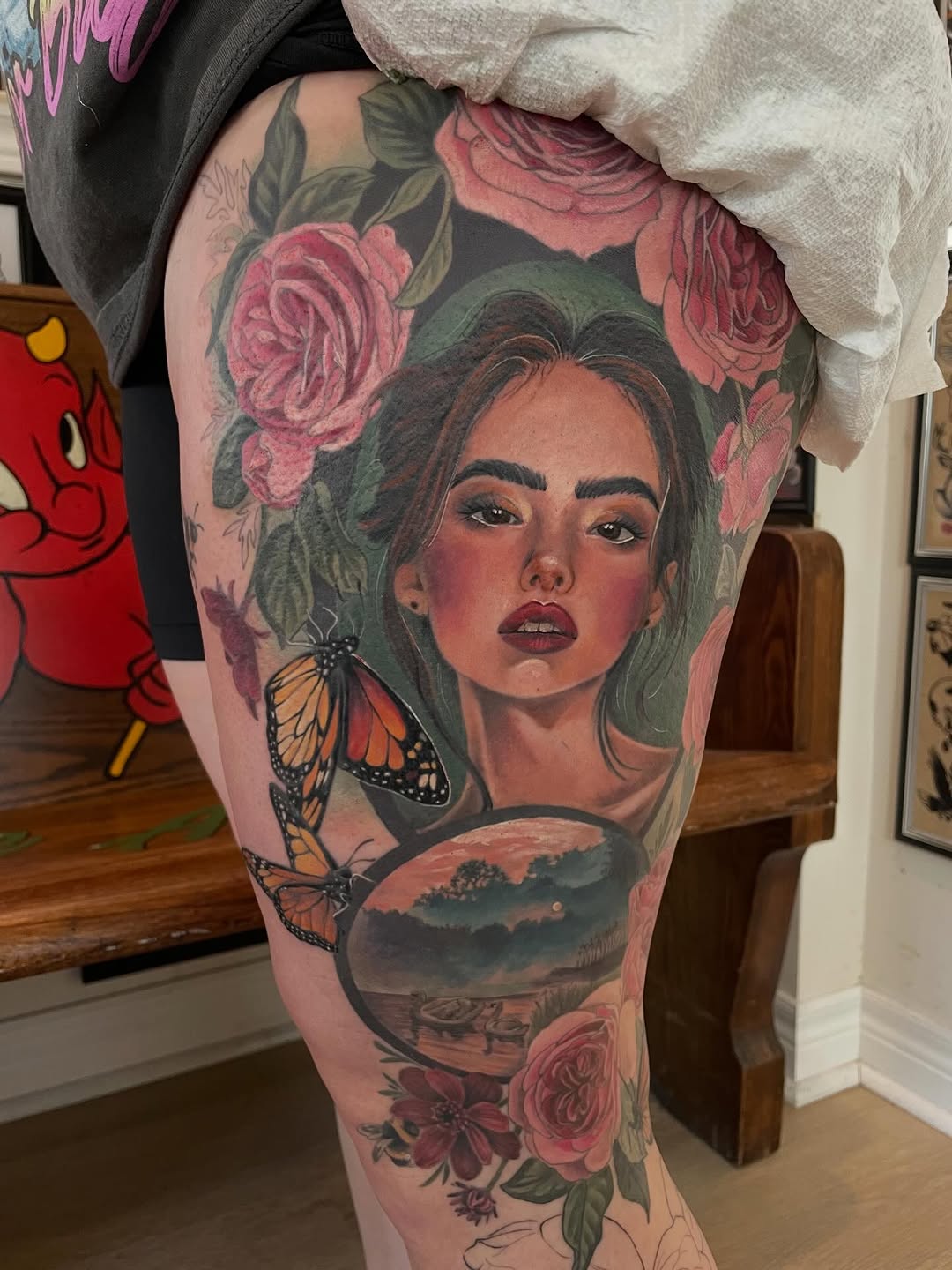 Tattoo by @tattoosbyhayven — realism, black_and_grey
