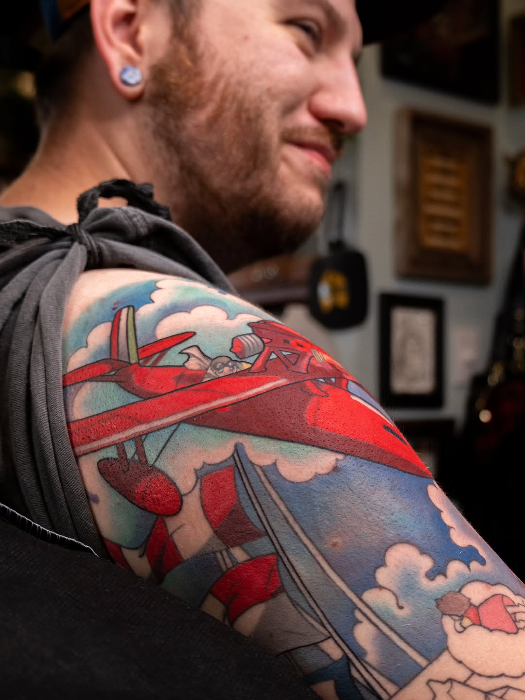 Tattoo by @lilith_tattoos — new_school, anime