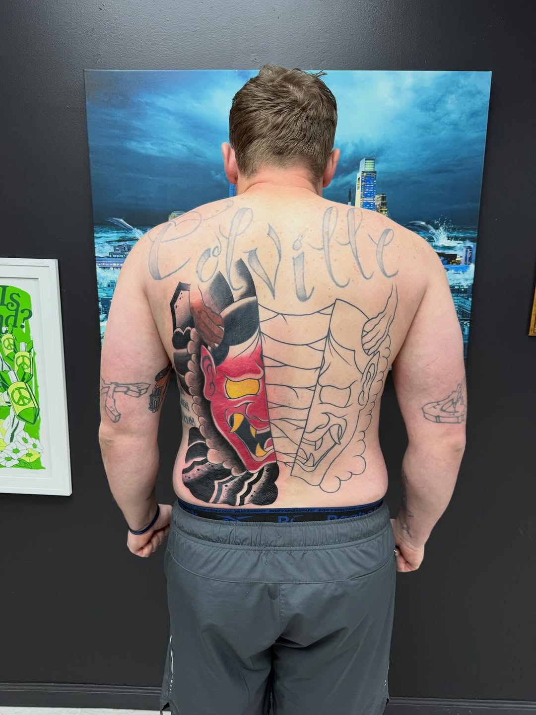 Tattoo by @sheeran_2 — japanese_irezumi, black_and_grey