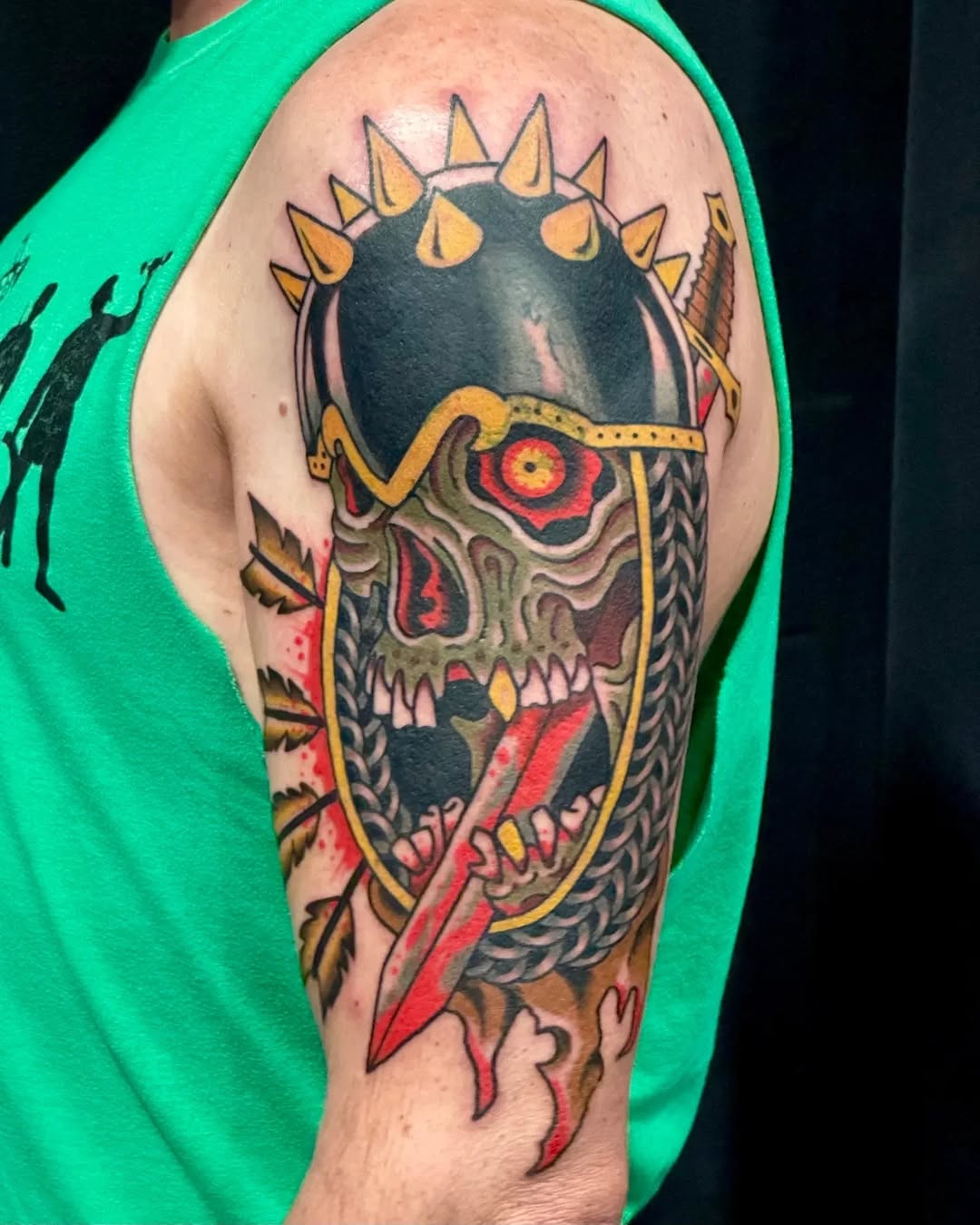Tattoo by @gottstatts — neo_traditional, dark_realism