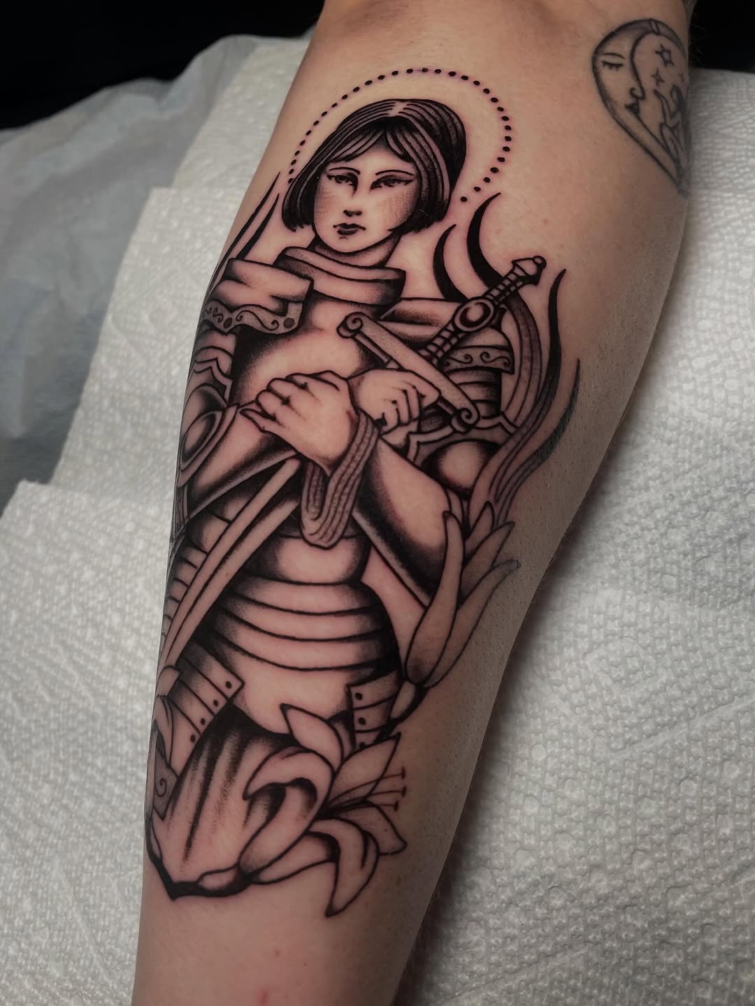 Tattoo by @miramtattoo — american_traditional, black_and_grey