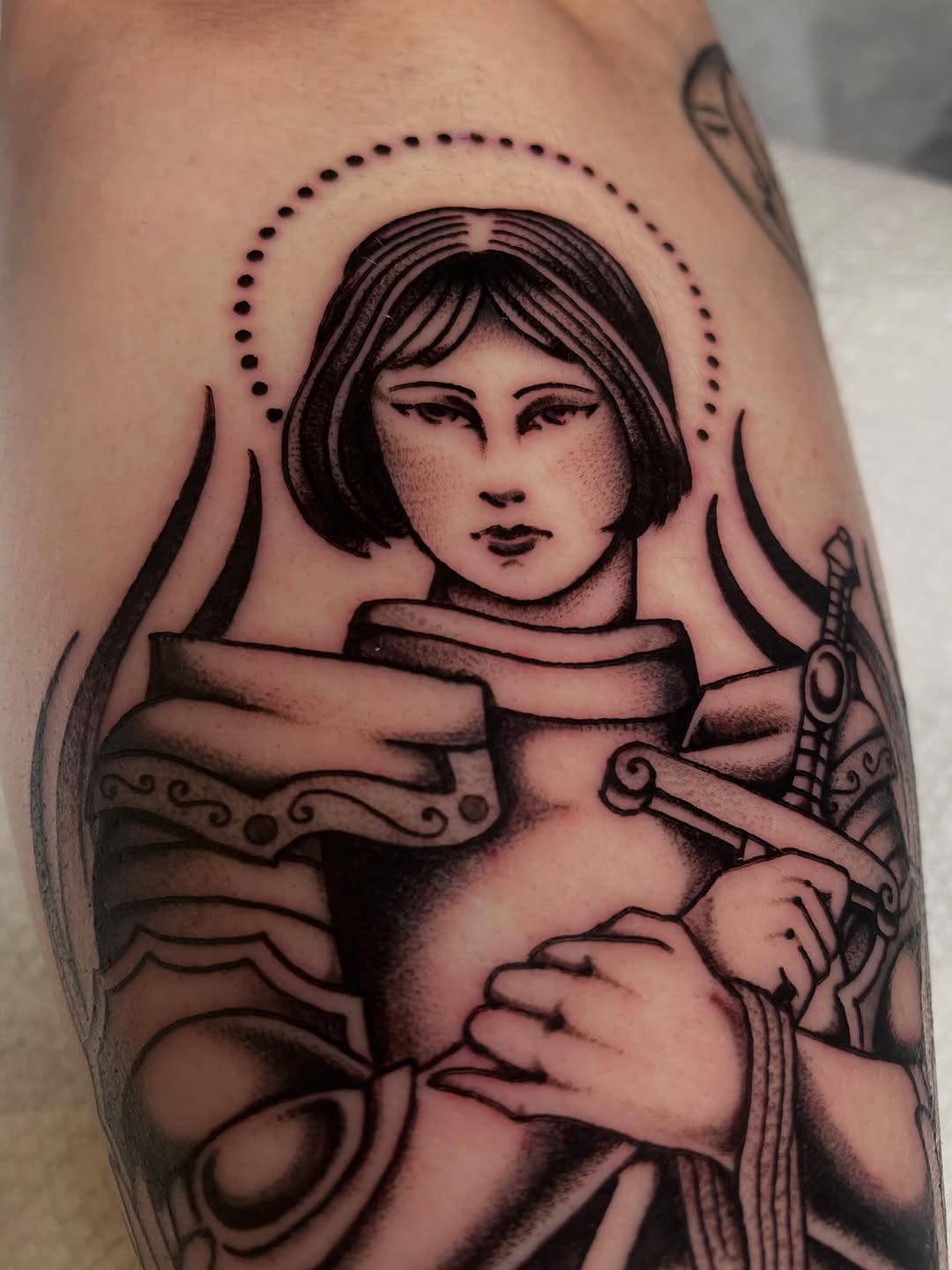 Tattoo by @miramtattoo — black_and_grey, realism