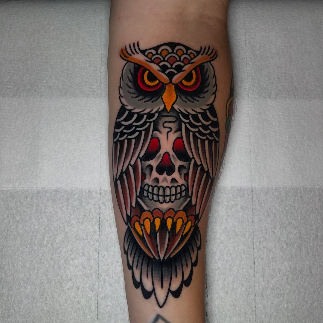 Tattoo by @hooliganz_art — american_traditional, neo_traditional