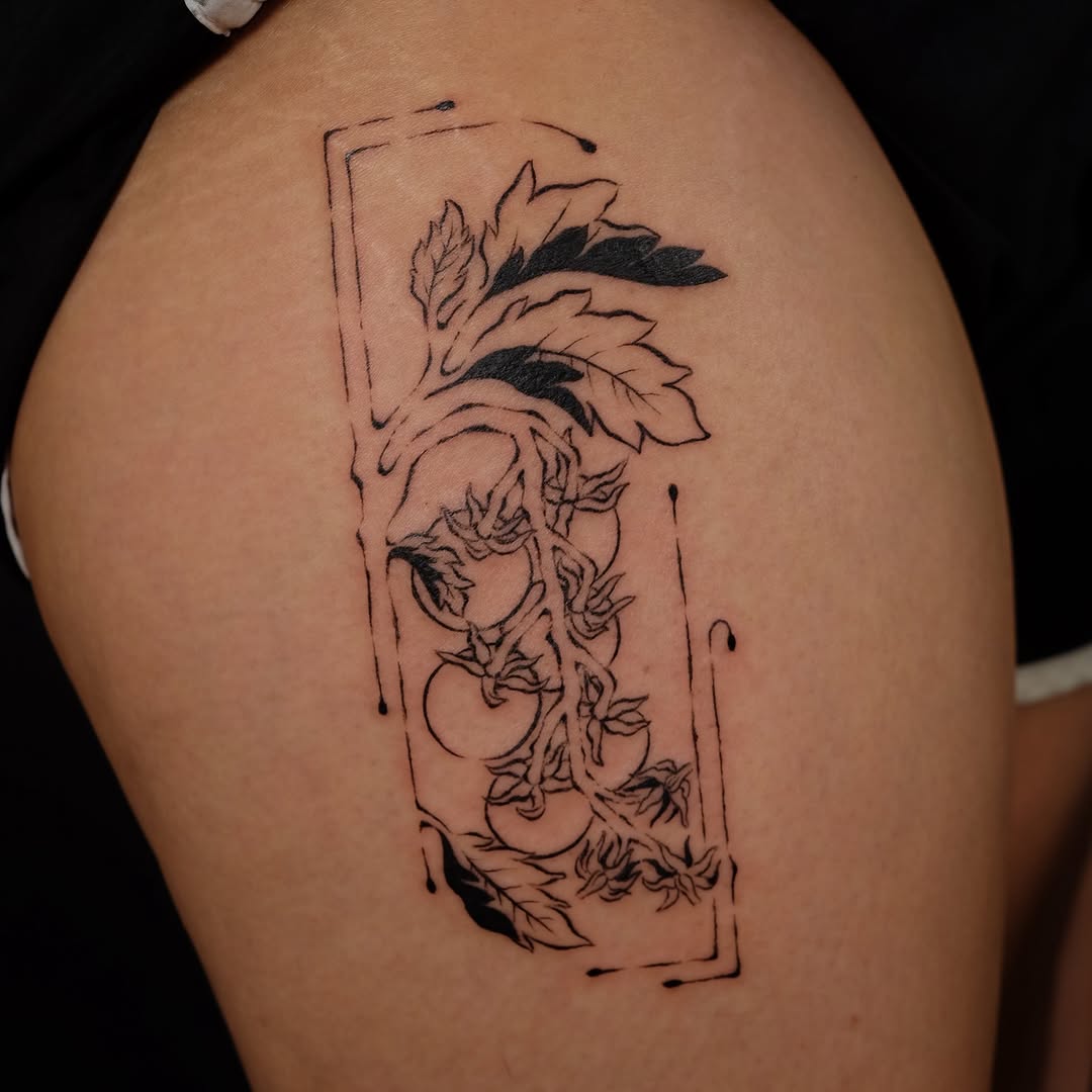 Tattoo by @baby.cleaver — fine_line, illustrative