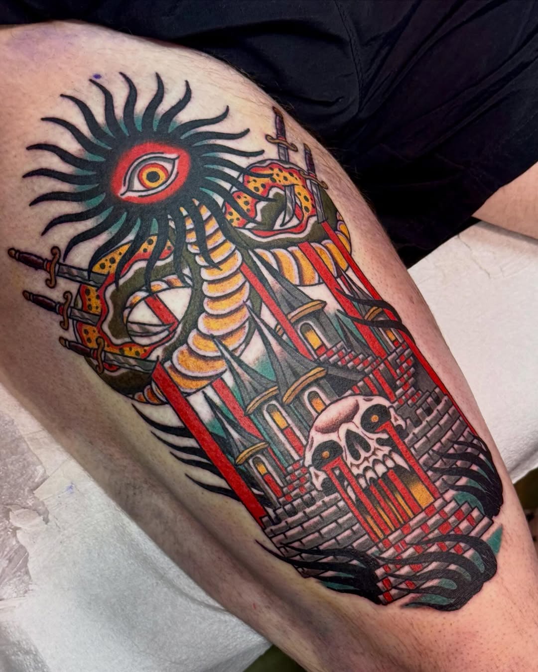 Tattoo by @gottstatts — american_traditional
