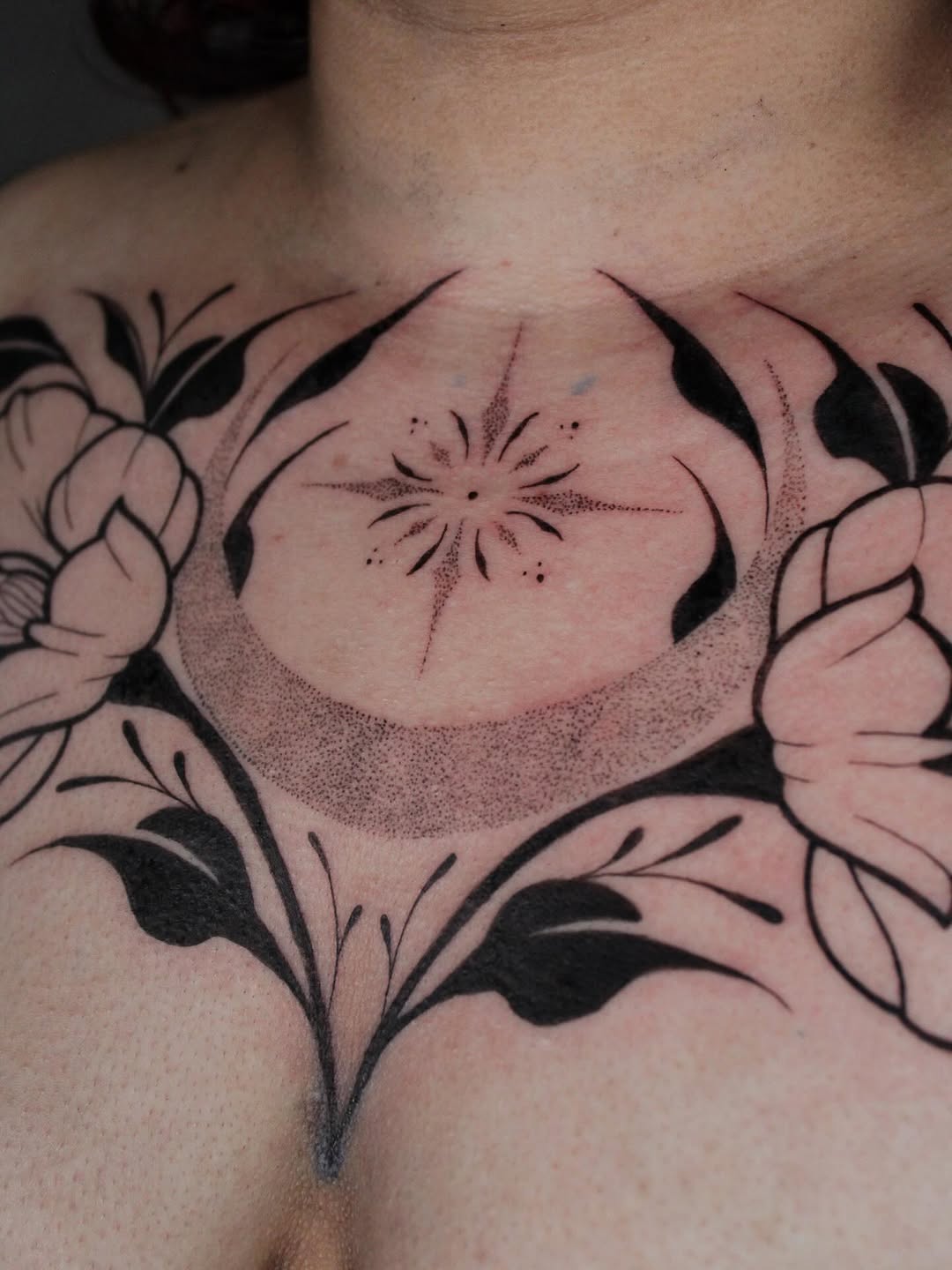 Tattoo by @withered_rose_tattoo โ dotwork