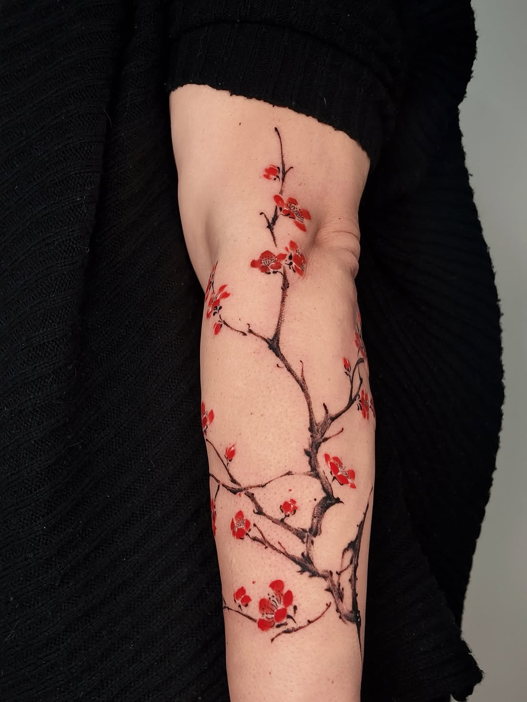 Tattoo by @junsinkmontreal โ japanese_irezumi, watercolor