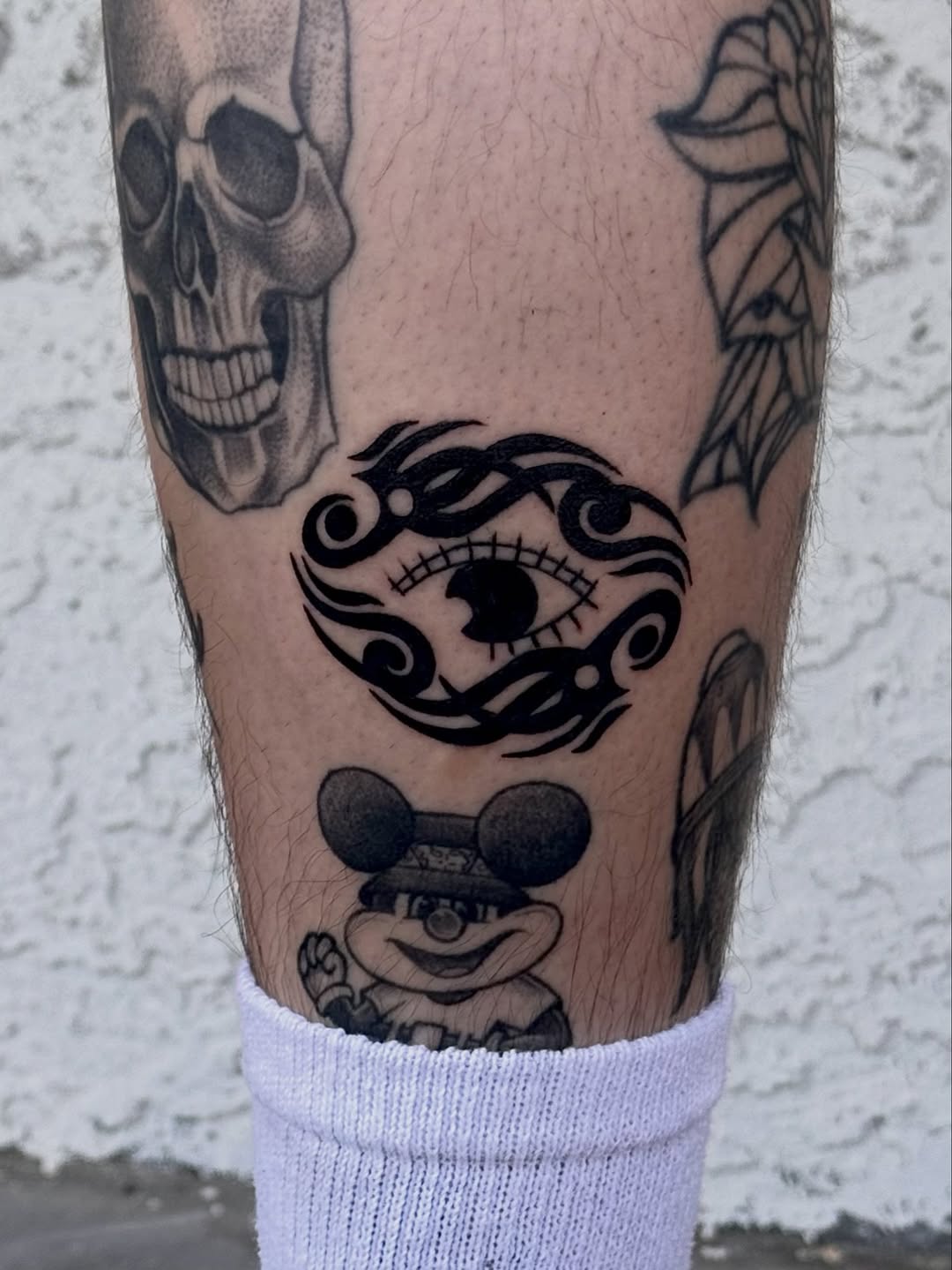 Tattoo by @splitshadetattoo — tribal