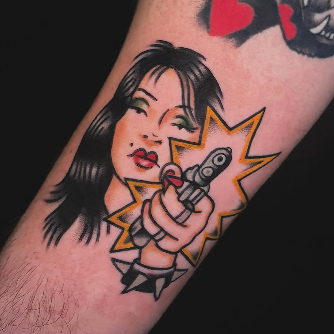 Tattoo by @nikkibeetattoos — american_traditional