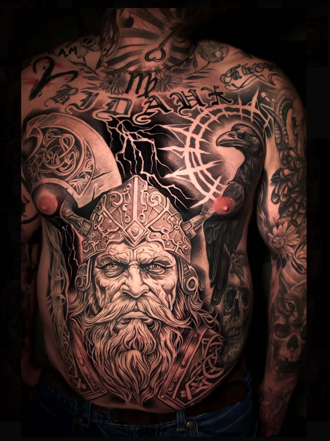 Tattoo by @marklemaytattoos_ โ realism, black_and_grey