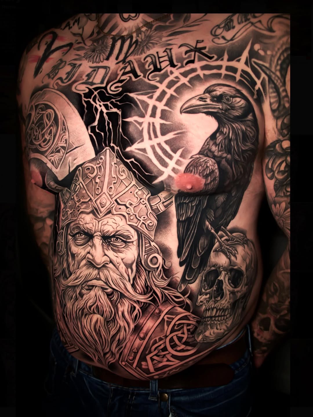 Tattoo by @marklemaytattoos_ โ realism, black_and_grey