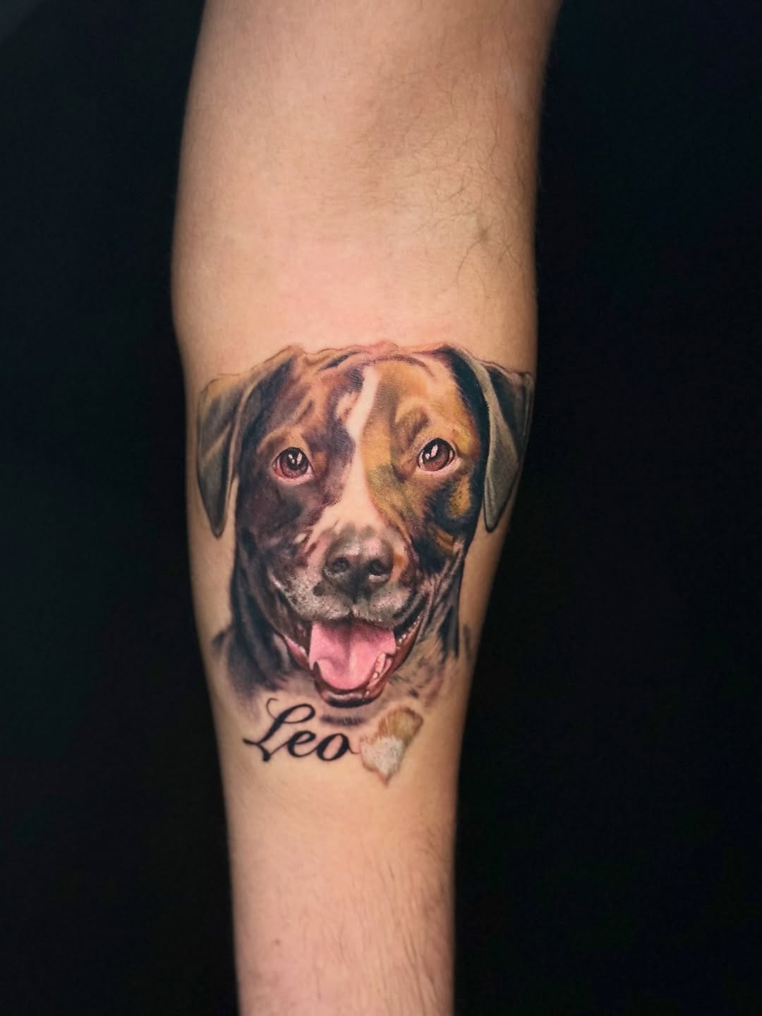 Tattoo by @dustyrose.tattoo — realism, lettering_script