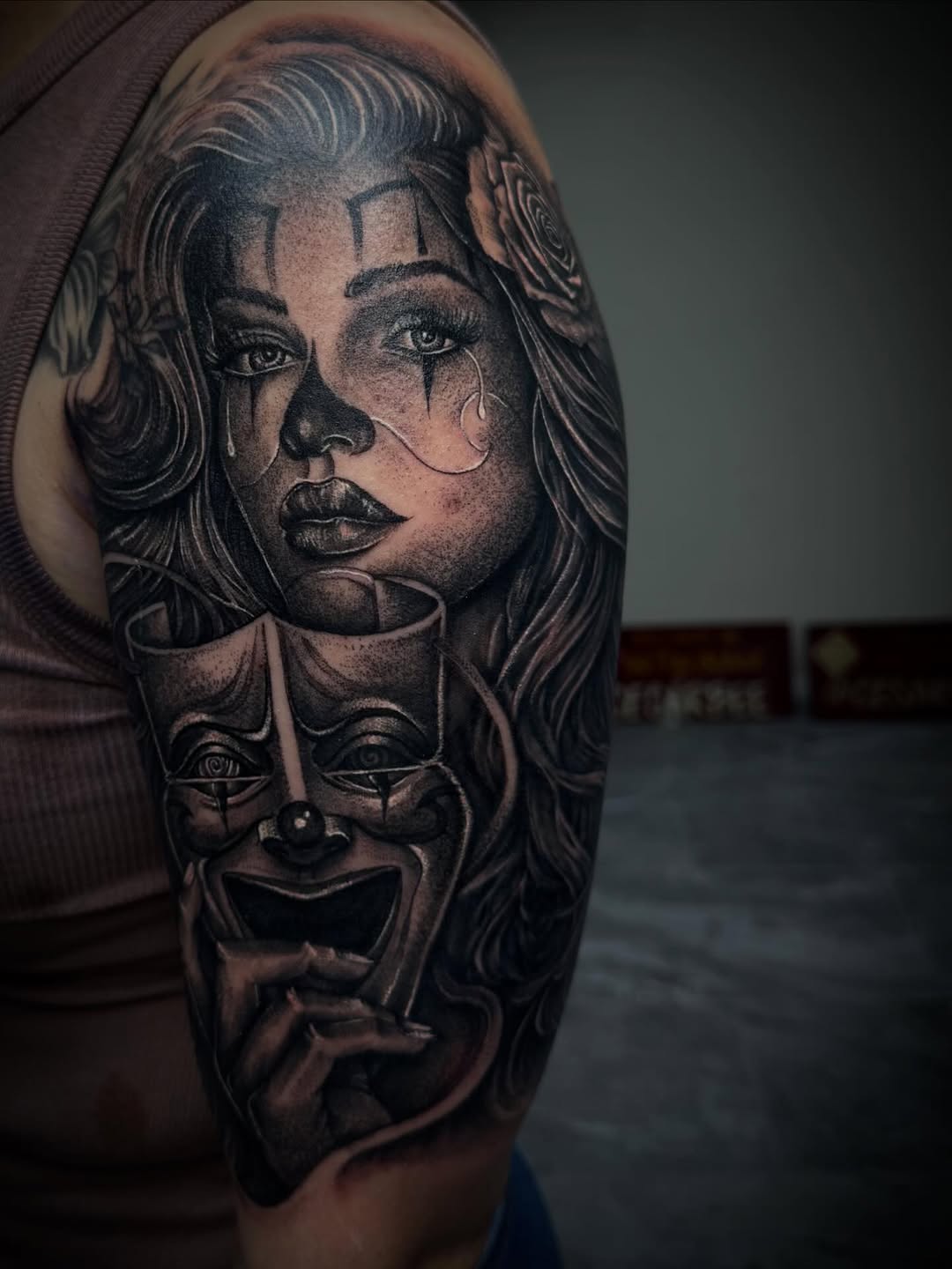 Tattoo by @cesarbee — chicano, realism