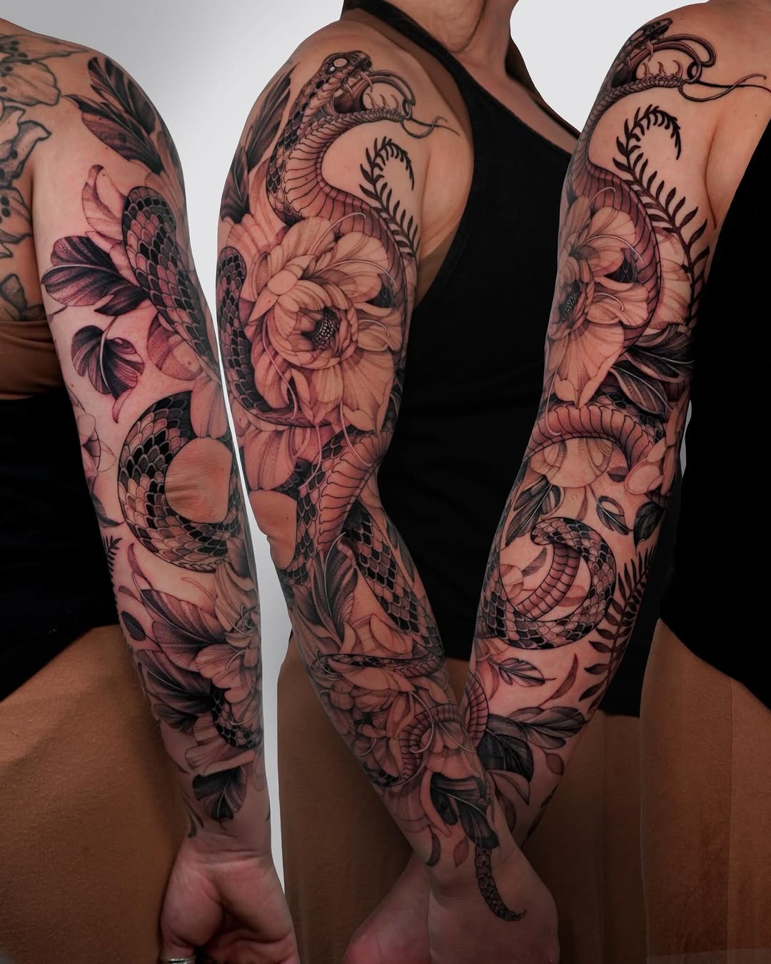 Tattoo by @inkidu_drew — realism, black_and_grey