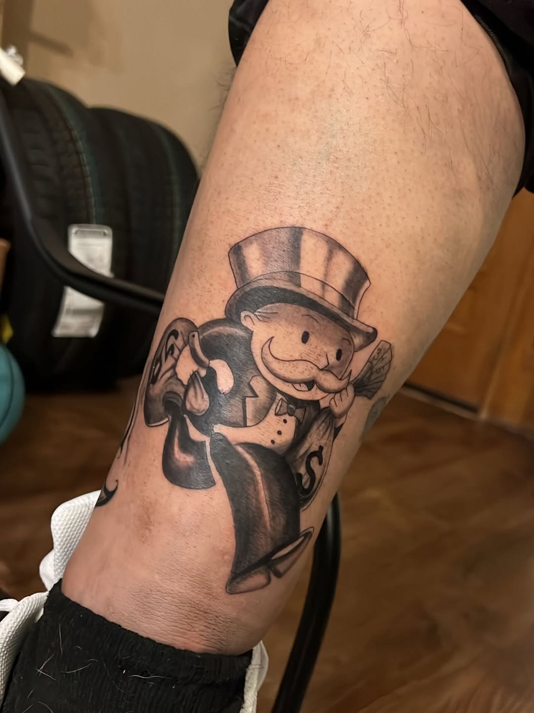Tattoo by @inkbydevin_ โ black_and_grey