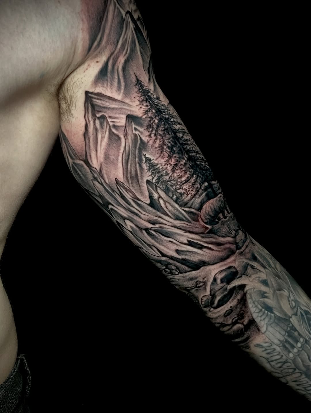 Tattoo by @rodomaciel β realism, black_and_grey