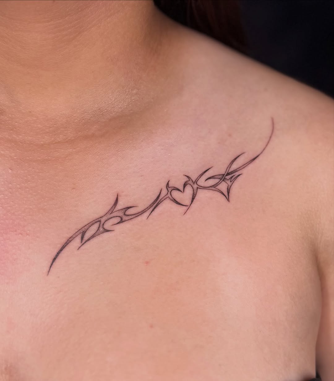 Tattoo by @inkedby.liz โ tribal, fine_line