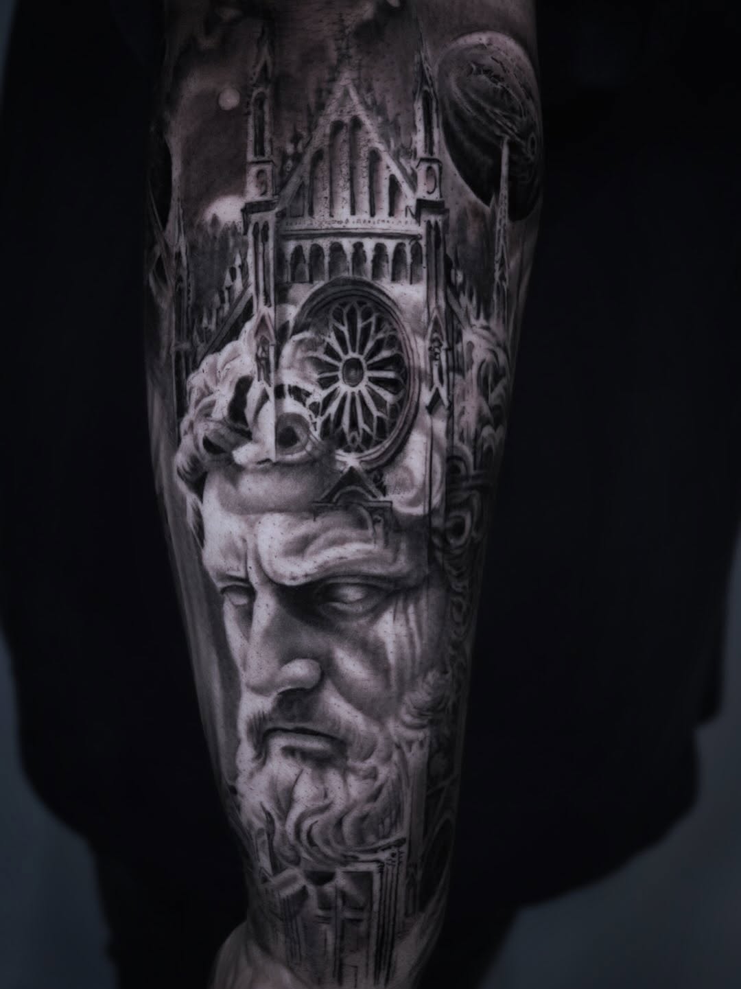 Tattoo by @tattooist_pitasso — realism, dark_realism