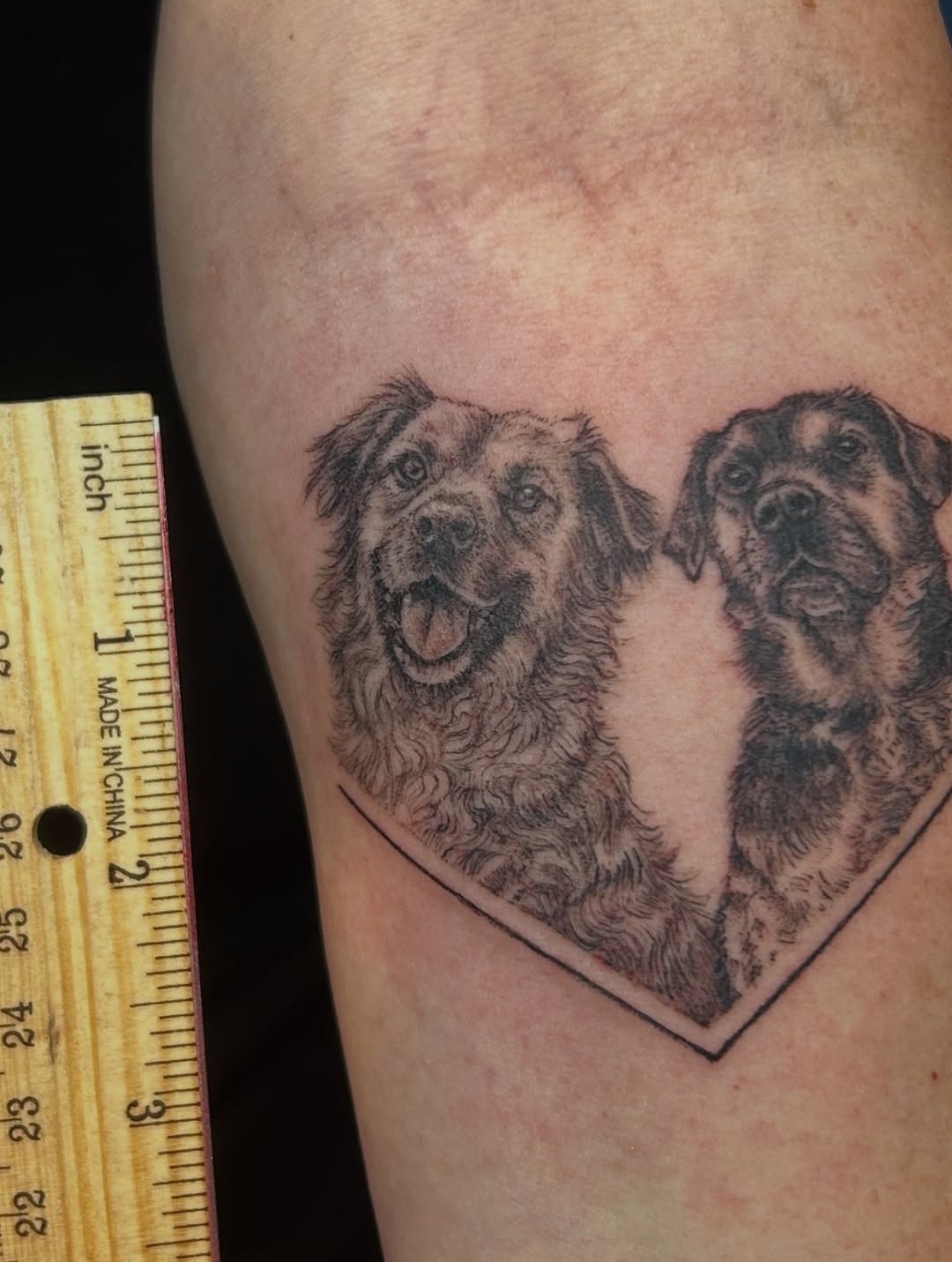 Tattoo by @estattoos β realism, black_and_grey