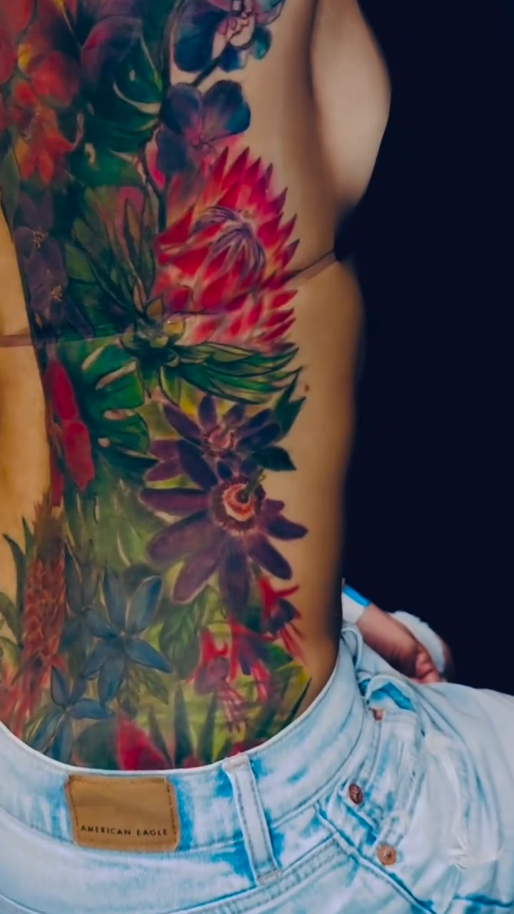Tattoo by @cherryrose.ink — realism, japanese_irezumi